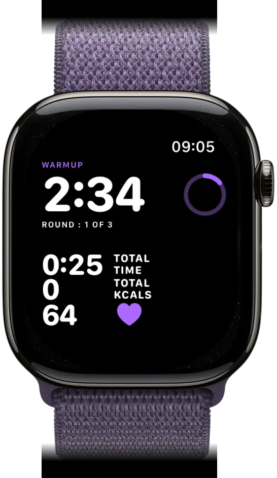 FireTime on Apple Watch